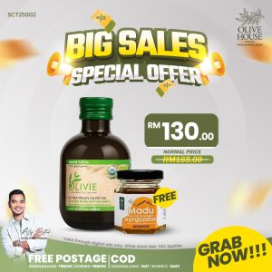 1X OLIVIE PLUS 30X (FREE MADU KYRGYSTAN)