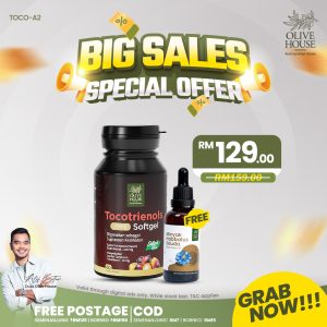 1X TOCOTRIENOLS (FREE MINYAK HABATUS SAUDA)