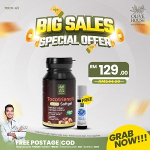 1X TOCOTRIENOL (FREE MINYAK ANGIN)